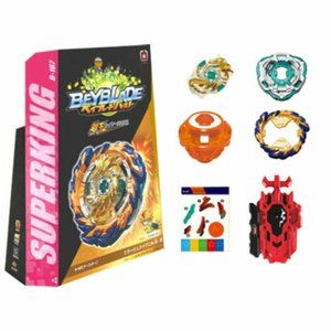 FREE*❤️new Flame Beyblade Burst B-167 Mirage Fafnir .Nt 2S Superking w/ launcher
